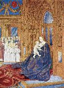 Jean Fouquet The Madonna before the Cathedral oil painting picture wholesale